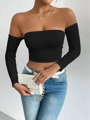 Top Ombro de Fora: Charme e Sutileza em Cada Detalhe! 🔥