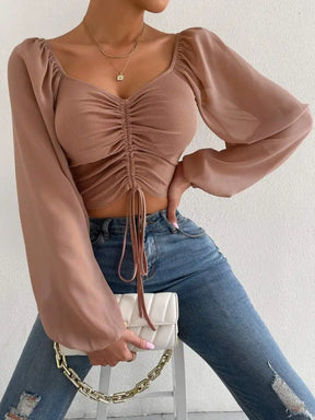 Cropped Manga Longa - Estilo e Conforto para Qualquer Ocasião