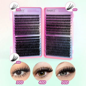 Extensão de Cílios: Transforme seu Olhar com o Conjunto Completo✨