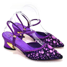 Sandália Estilo Scarpin Salto Quadrado Luxo | 7 Cores Exclusivas