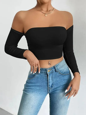 Top Ombro de Fora: Charme e Sutileza em Cada Detalhe! 🔥