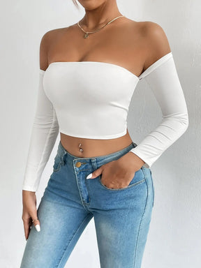 Top Ombro de Fora: Charme e Sutileza em Cada Detalhe! 🔥