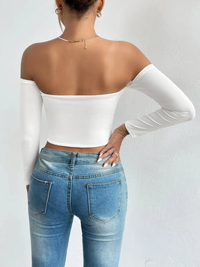 Top Ombro de Fora: Charme e Sutileza em Cada Detalhe! 🔥