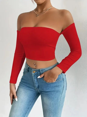 Top Ombro de Fora: Charme e Sutileza em Cada Detalhe! 🔥