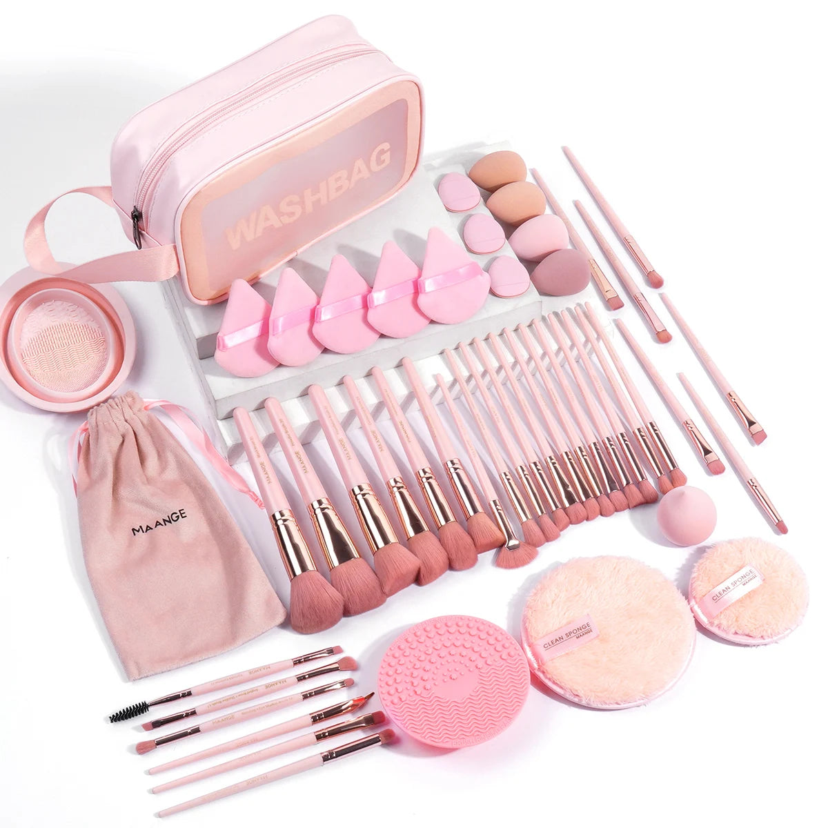 Kit de Maquiagem Dengosa Premium: Eleve sua Beleza! (49 peças)
