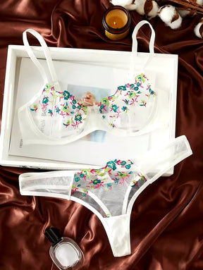 Conjunto Sedução Floral 🌹 - Para Despertar Sua Sensualidade! 🔥