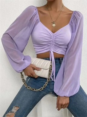 Cropped Manga Longa - Estilo e Conforto para Qualquer Ocasião