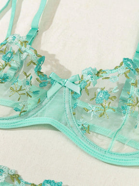 Conjunto Sedução Floral 🌹 - Para Despertar Sua Sensualidade! 🔥