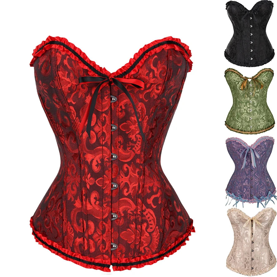 Espartilho Corset Modeladora Floral: Sofisticação, Elegância e Poder! 🌹