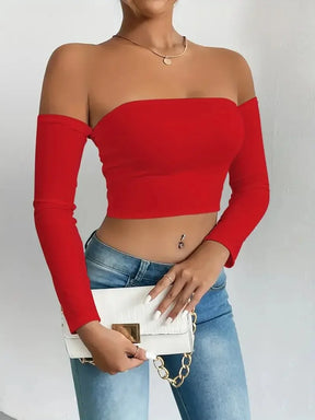Top Ombro de Fora: Charme e Sutileza em Cada Detalhe! 🔥