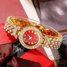 Conjunto Dourado Divino - Luxo e Elegância em Cada Detalhe! [4 PEÇAS] 💎✨