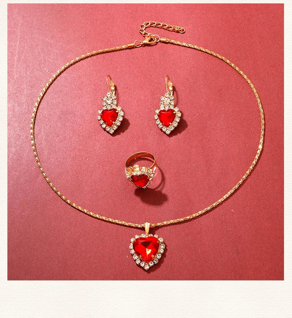 Conjunto Dourado Divino - Luxo e Elegância em Cada Detalhe! [4 PEÇAS] 💎✨