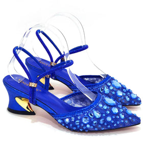 Sandália Estilo Scarpin Salto Quadrado Luxo | 7 Cores Exclusivas