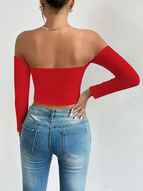 Top Ombro de Fora: Charme e Sutileza em Cada Detalhe! 🔥