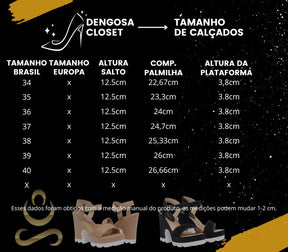 Salto alto Euforia -  O Salto Alto que Transforma Qualquer Look em uma Obra de Arte